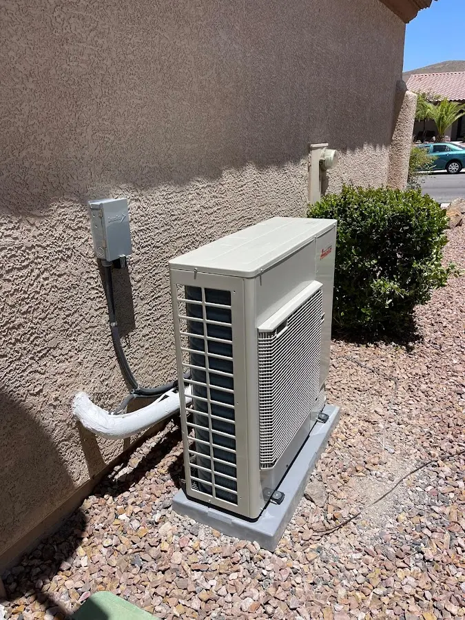 Residential air conditioning condenser unit in Nacogdoches